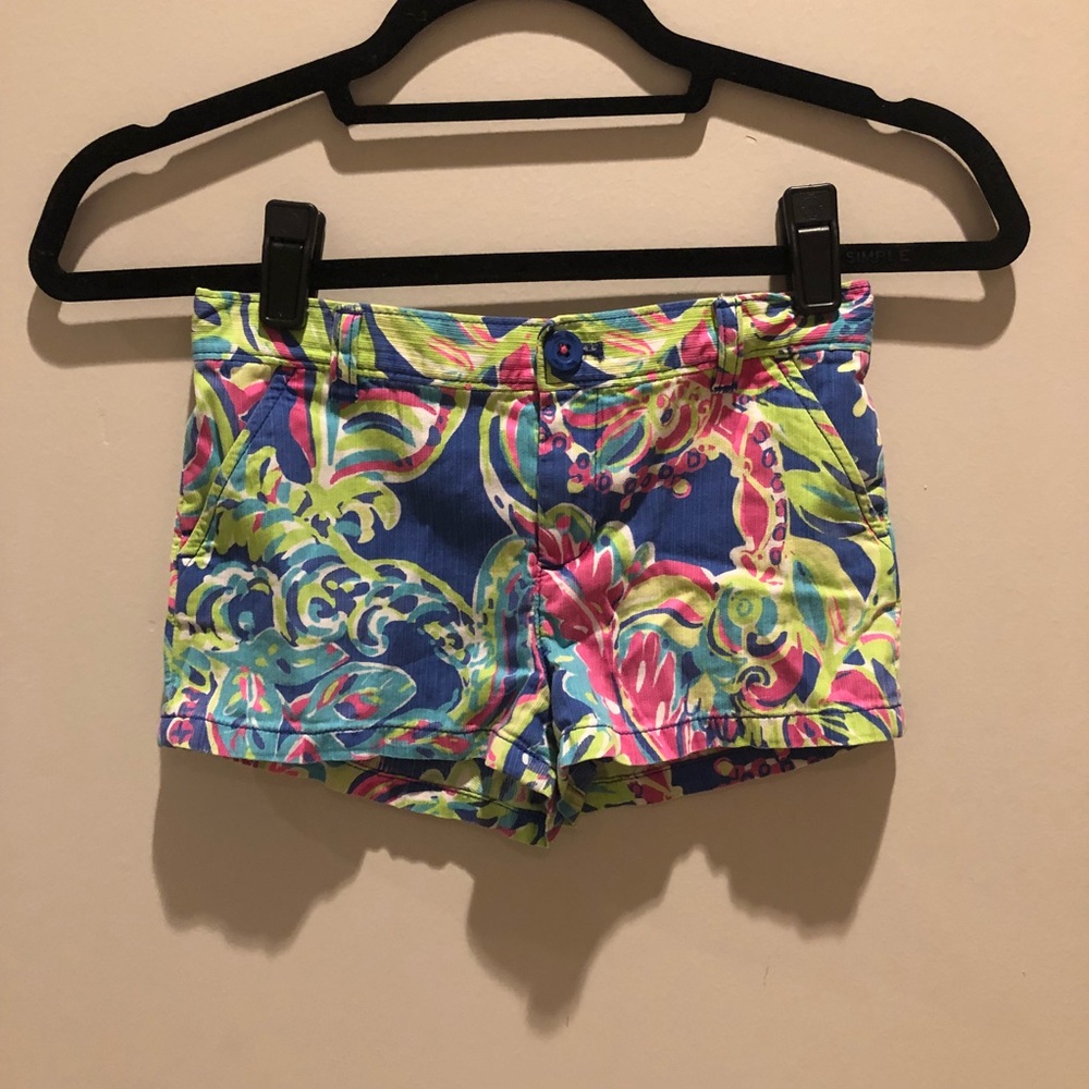 Two pairs of Girls Lily Pulitzer shorts